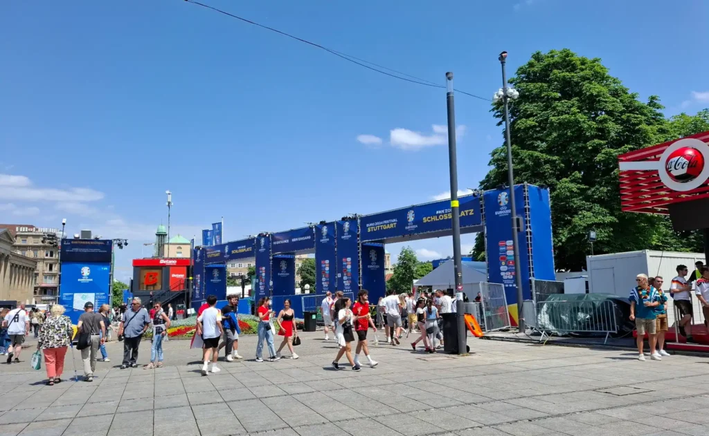 Fanzone EM 2024 Stuttgart Schloßplatz