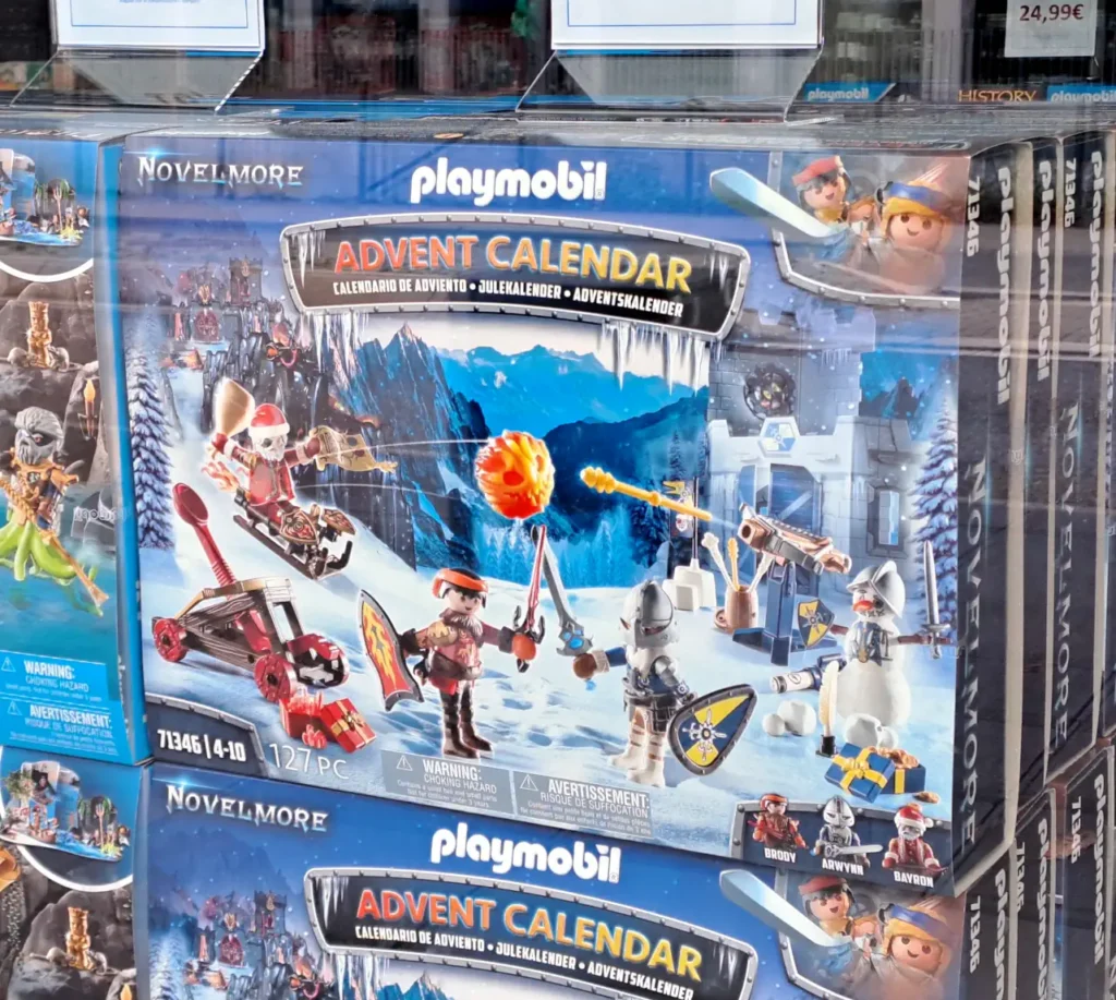 Playmobil Adventskalender für Jungen. (NovelMore).